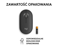 Logitech OUTLET - M350s Pebble Mouse 2 grafit - 1473227 - zdjęcie 14
